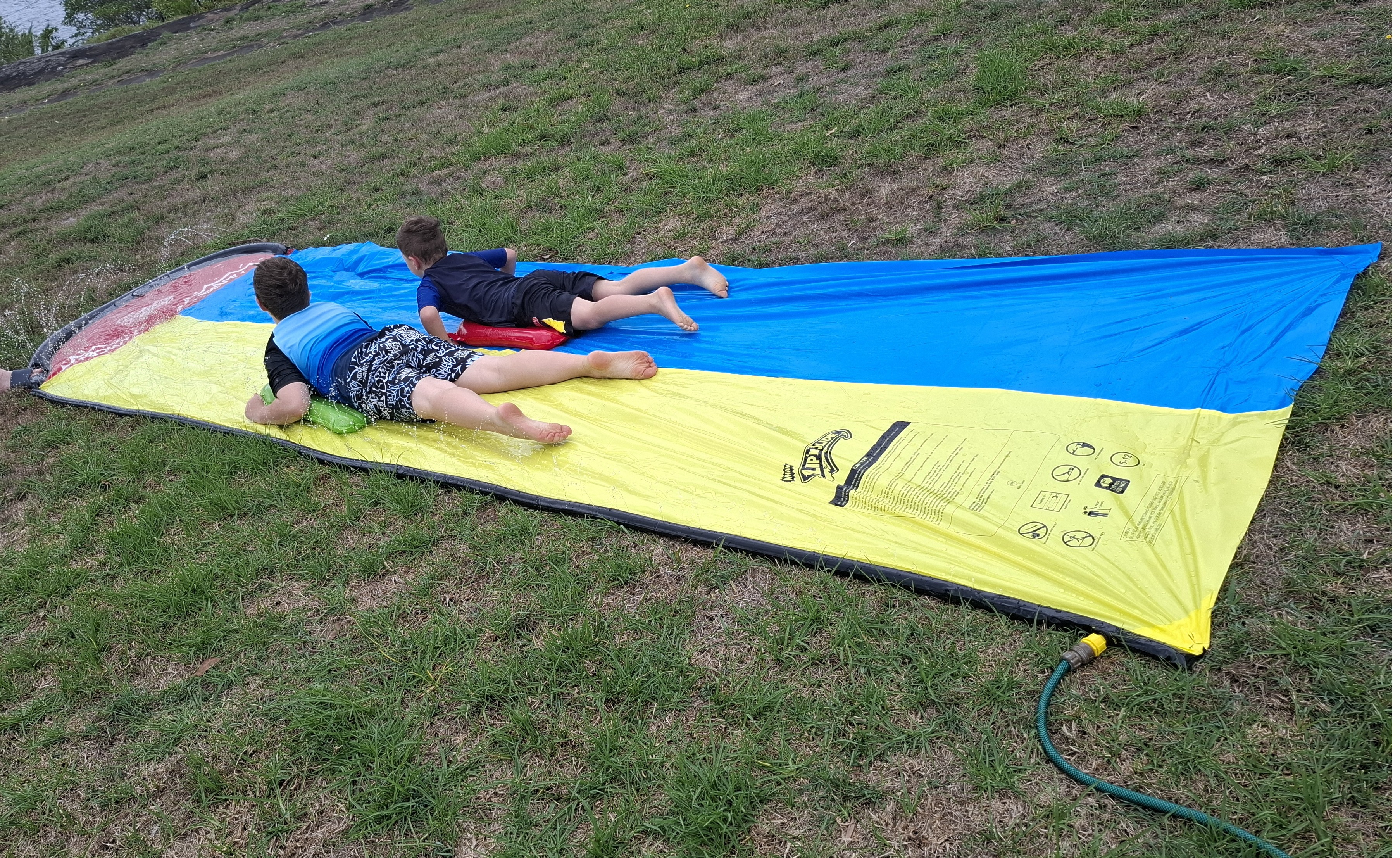 Goat - The boys on the Slip and Slide